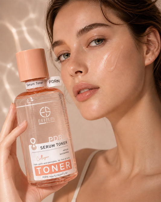 Estelin PDRN Collagen Serum Toner with Peptides & Niacinamide
