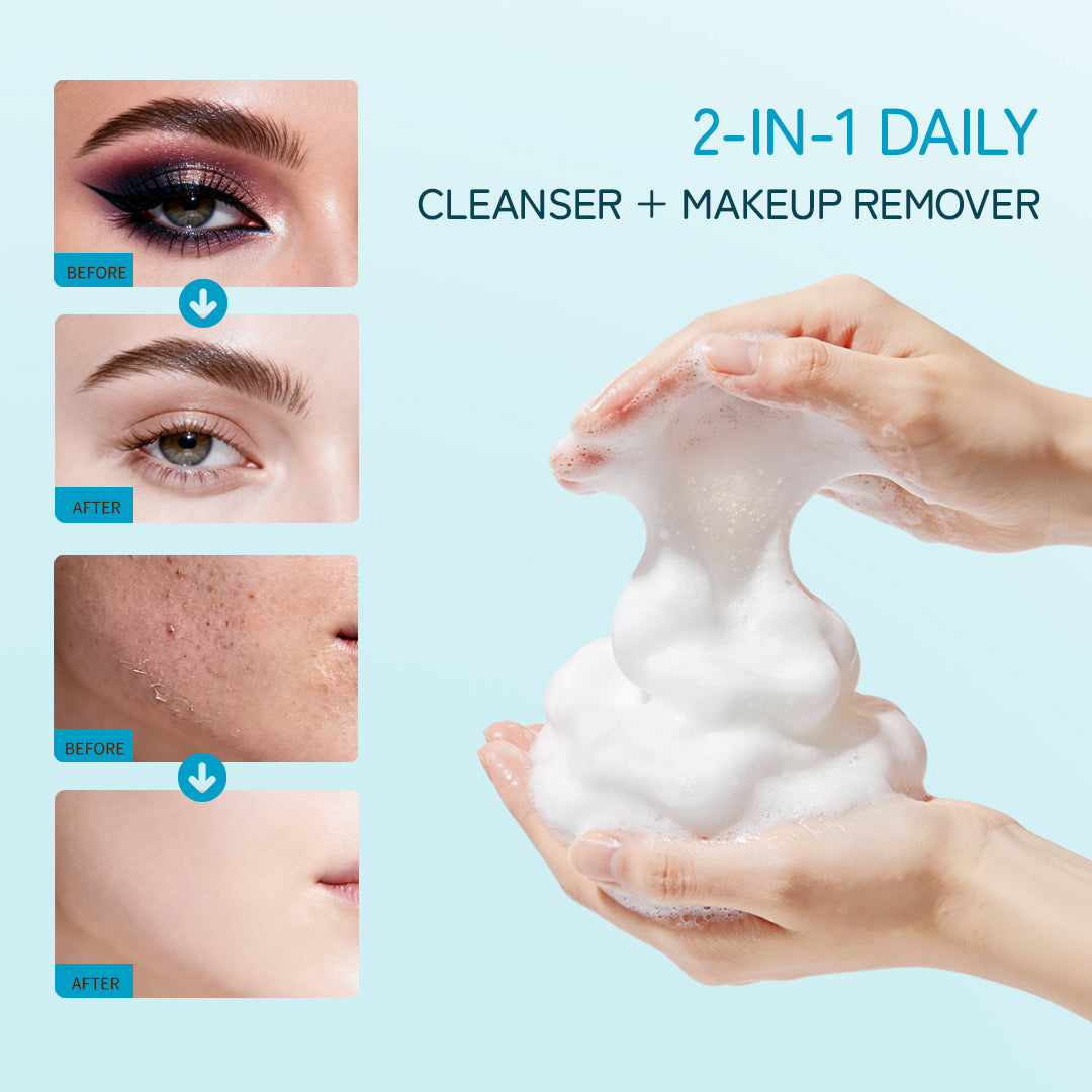 Hyaluronic Double-Tube Face Wash