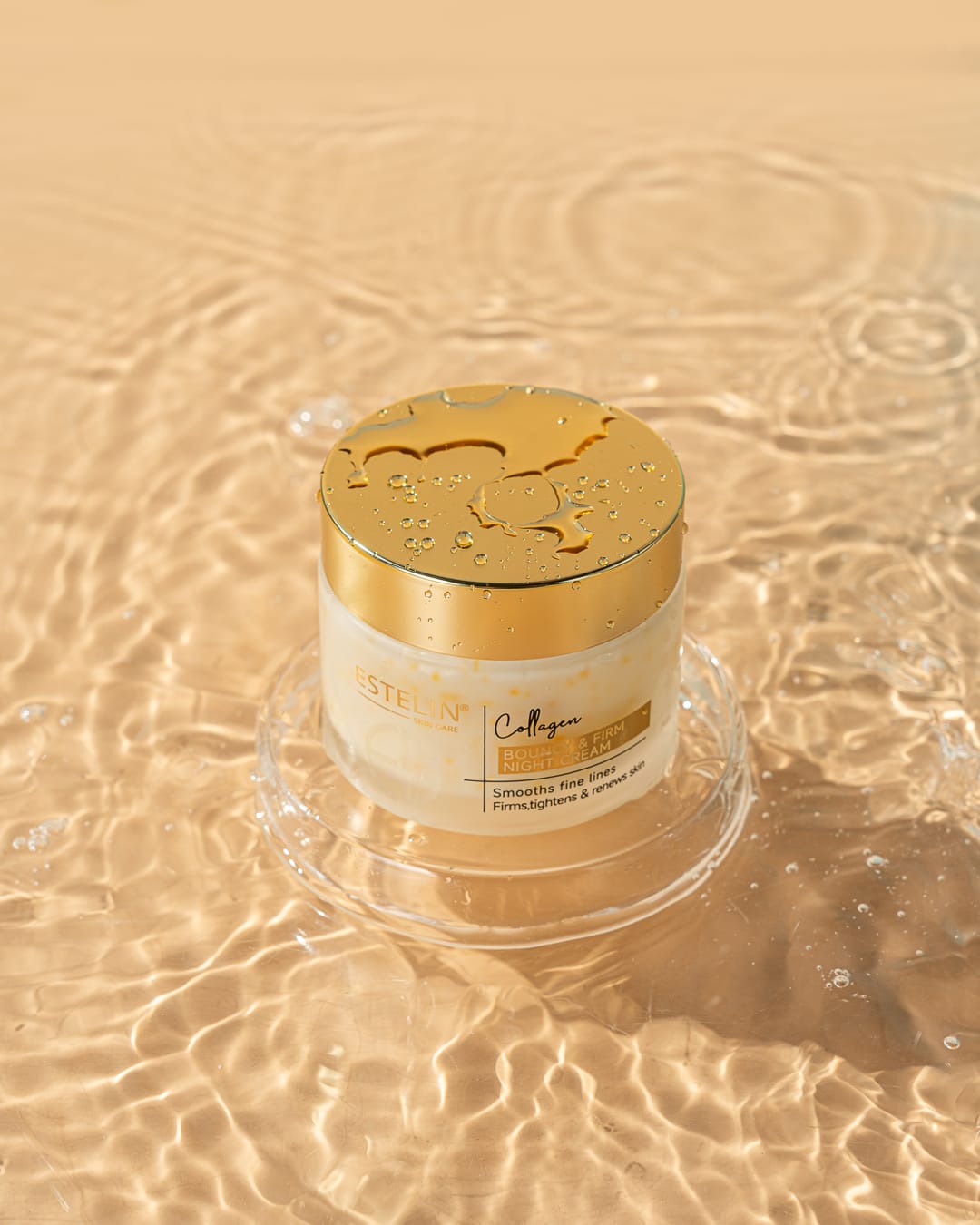 Estelin Collagen Bouncy & Firm Night Cream | Anti-Aging, Firming & Skin Renewal