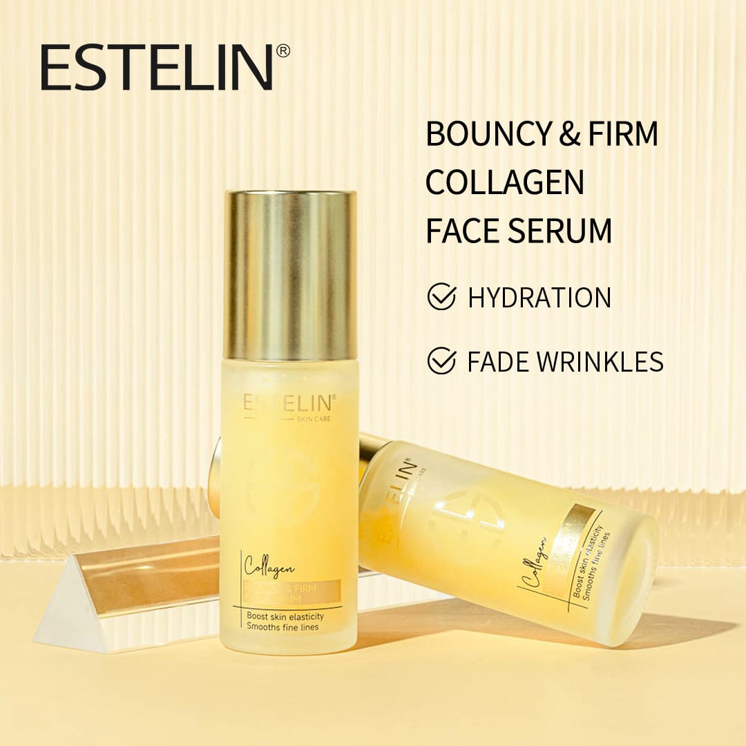 Estelin Bouncy & Firm Collagen Face Serum | Lifting, Firming & Anti-Aging Skincare