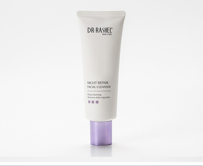 Dr Rashel Night Repair Facial Cleanser – 100ml Advanced Night Recovery Formula – Deep Cleansing, Hydration & Skin Renewal