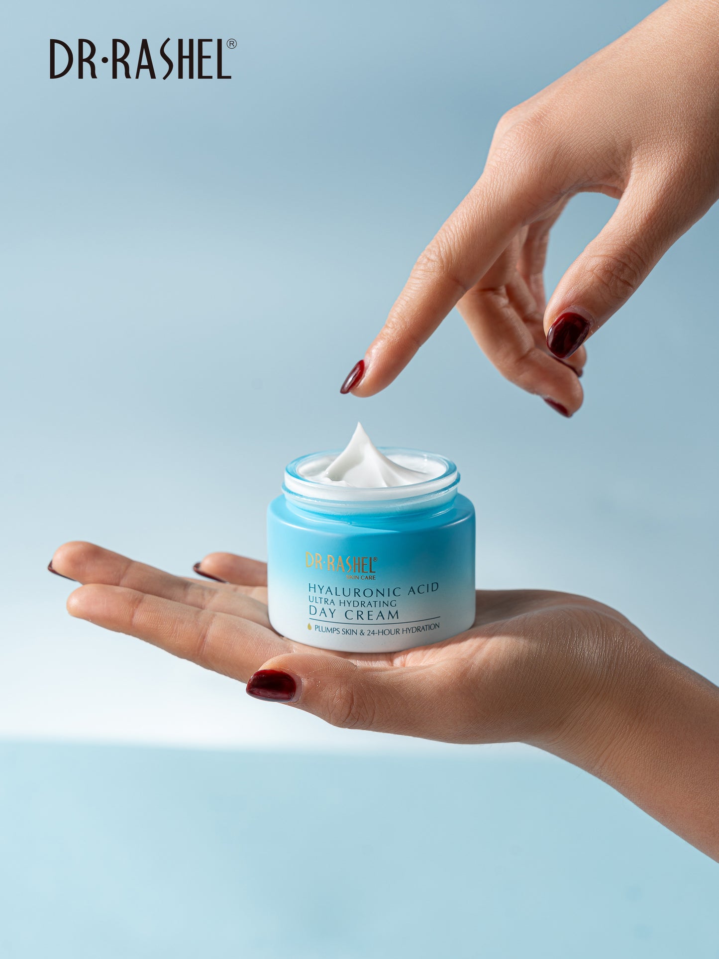 Dr Rashel Hyaluronic Acid Ultra Hydrating Day Cream – Intense Daily Moisture Lock & Skin Plumping Formula (50g)