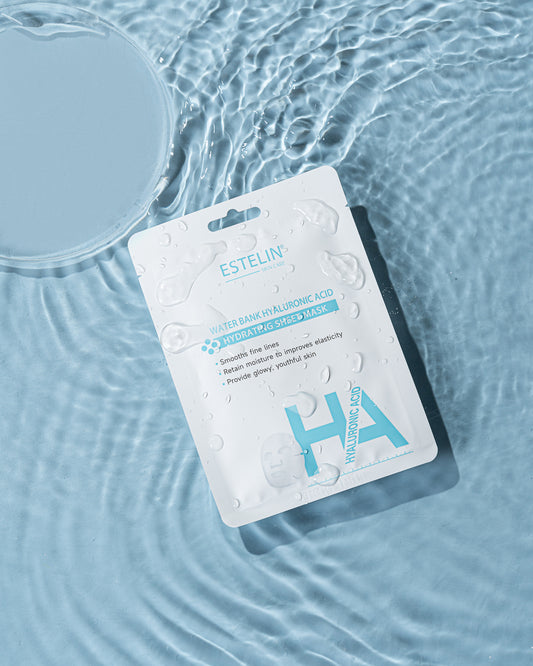 Estelin Water Bank Hyaluronic Acid Hydrating Sheet Mask – 25G