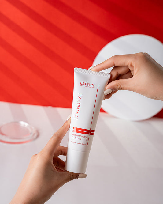 Estelin 5x Ceramide Barrier Repairing Cleanser – 120g