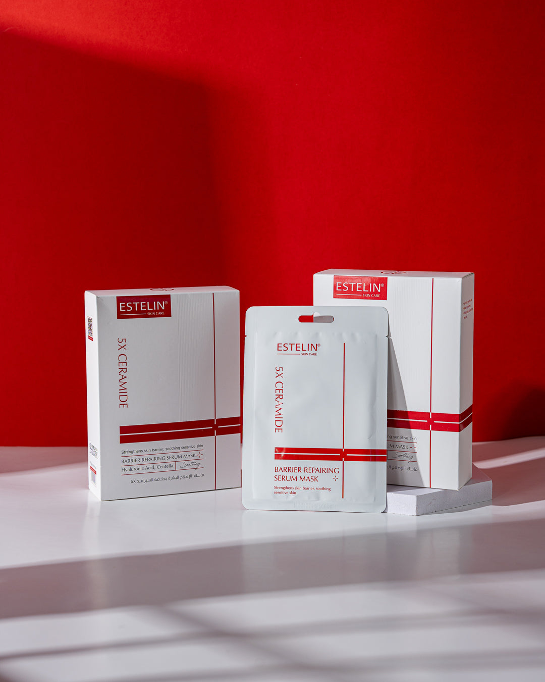 Estelin 5x Ceramide Barrier Repairing Serum Mask – 25G