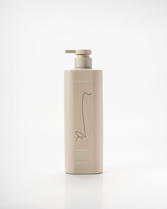 Royallines Hydra Volumizing Shampoo – 800ml | Collagen & Keratin for Fine & Flat Hair
