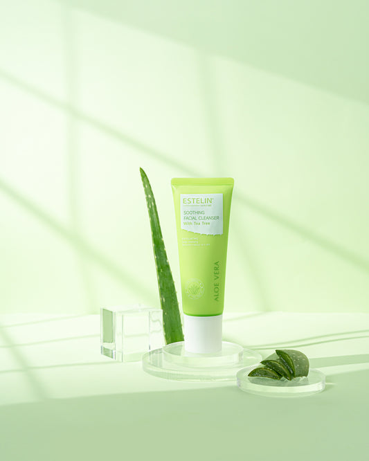 Estelin Soothing Facial Cleanser with Tea Tree & Aloe Vera