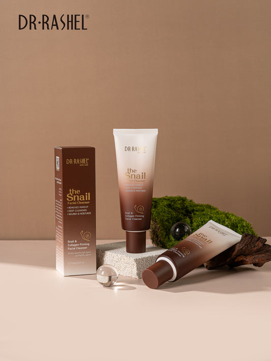 Dr Rashel Snail Facial Cleanser – Gentle Deep-Cleansing Formula with Hydration & Skin Repair for Radiant, Balanced Skin