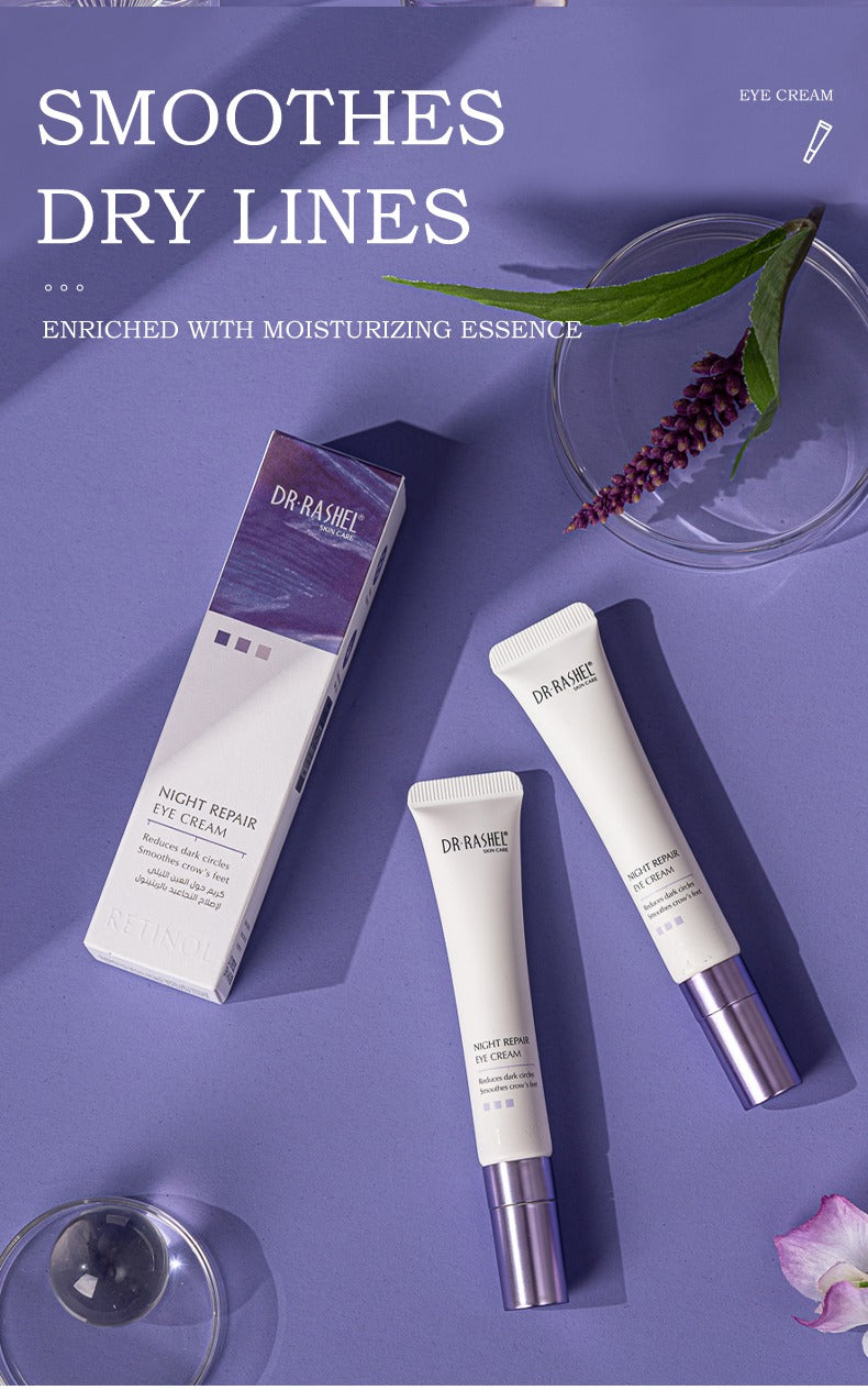 Dr Rashel Retinol Rejuvenating Eye Cream – 30g Advanced Anti-Wrinkle Eye Treatment for Firming, Brightening & Youthful Under-Eye Skin