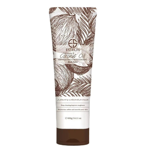 Estelin Vitamin E Coconut Oil Bath Salts - 400g