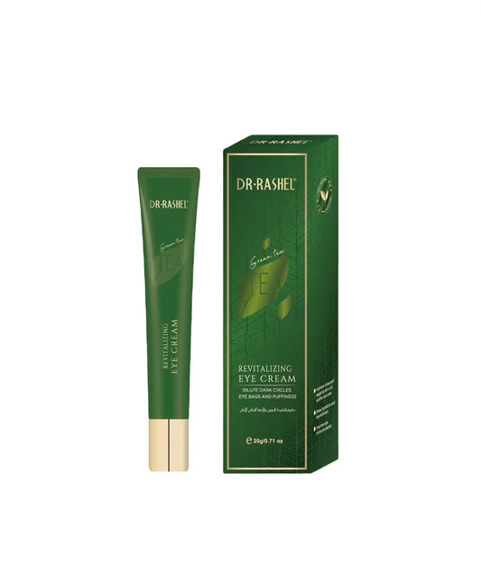 Dr.Rashel Green Tea Revitalizing Eye Cream Dilute Dark Circles Eye Bags And Puffiness - 20g