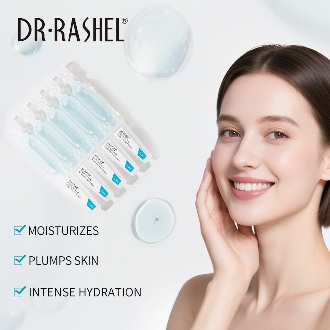 Dr Rashel Hyaluronic Acid Single-Use Face Serum – Deep Hydration & Skin Plumping Mini Ampoule (2ml)
