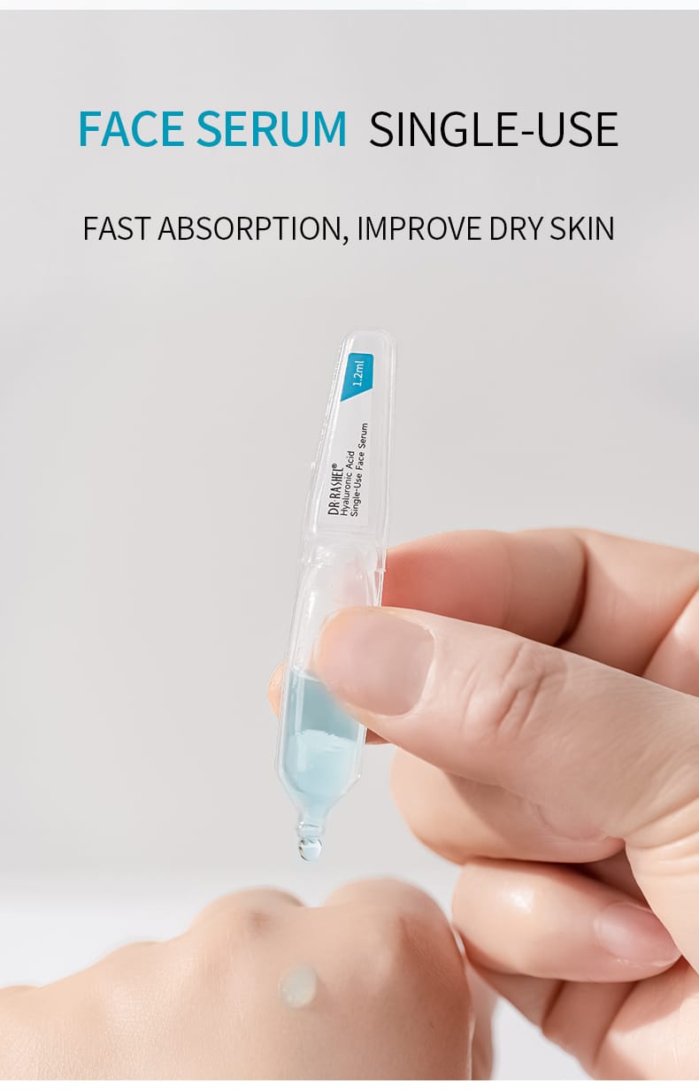 Dr Rashel Hyaluronic Acid Single-Use Face Serum – Deep Hydration & Skin Plumping Mini Ampoule (2ml)