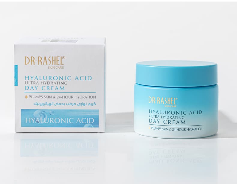 Dr Rashel Hyaluronic Acid Ultra Hydrating Day Cream – Intense Daily Moisture Lock & Skin Plumping Formula (50g)