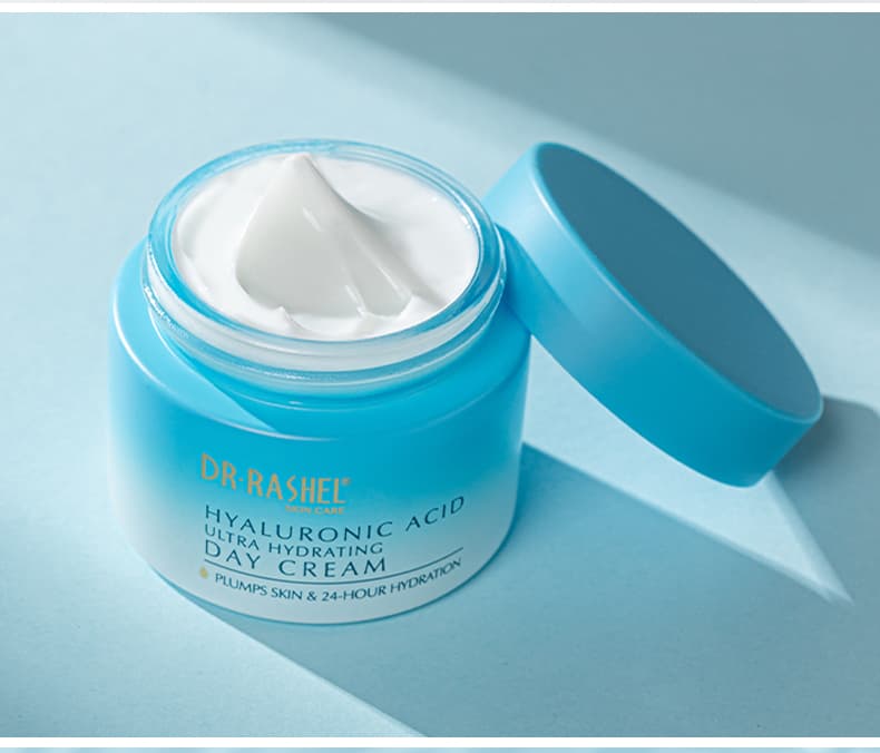 Dr Rashel Hyaluronic Acid Ultra Hydrating Day Cream – Intense Daily Moisture Lock & Skin Plumping Formula (50g)