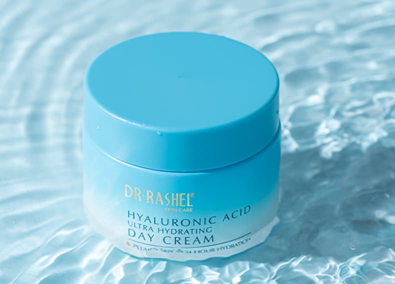 Dr Rashel Hyaluronic Acid Ultra Hydrating Day Cream – Intense Daily Moisture Lock & Skin Plumping Formula (50g)