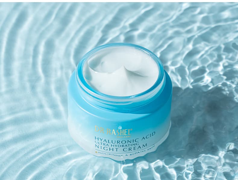 Dr Rashel Hyaluronic Acid Ultra Hydrating Night Cream – Deep Repair & Overnight Moisture Recharge (50g)
