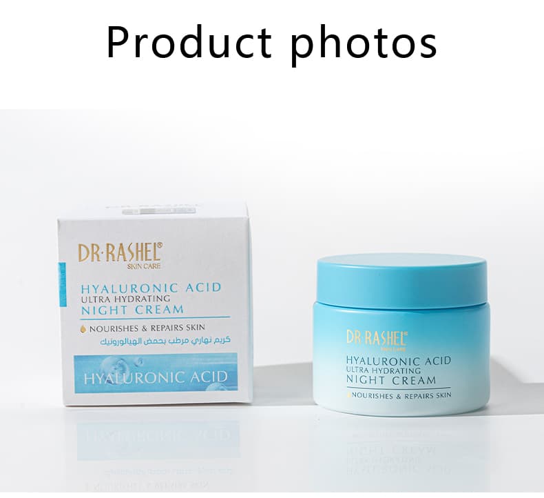 Dr Rashel Hyaluronic Acid Ultra Hydrating Night Cream – Deep Repair & Overnight Moisture Recharge (50g)