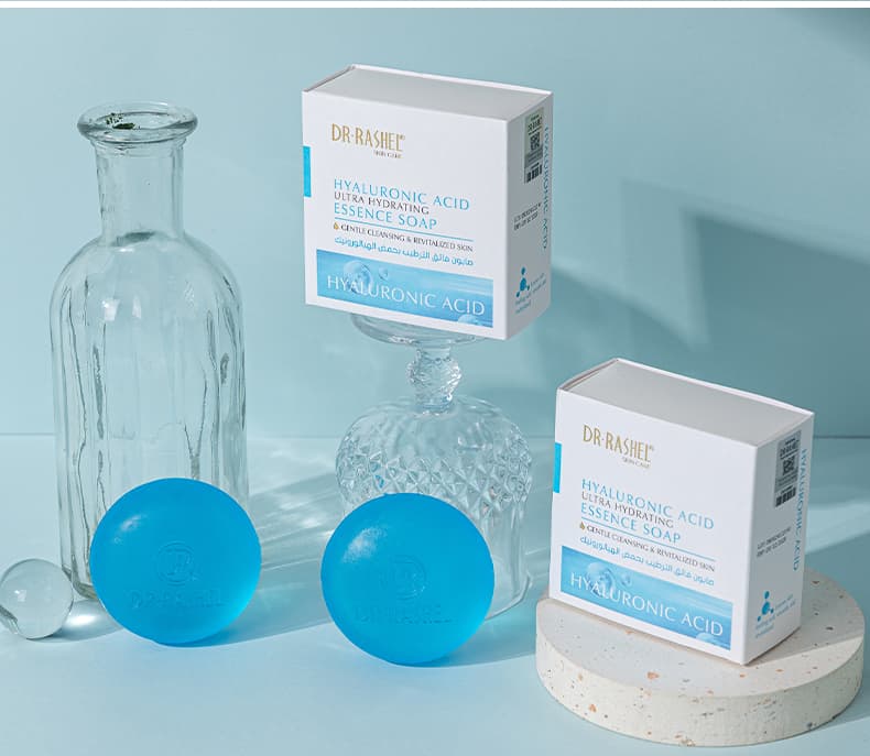 Dr Rashel Hyaluronic Acid Ultra Hydrating Essence Soap – Deep Moisture Boost & Gentle Skin Replenishment Bar (100g)