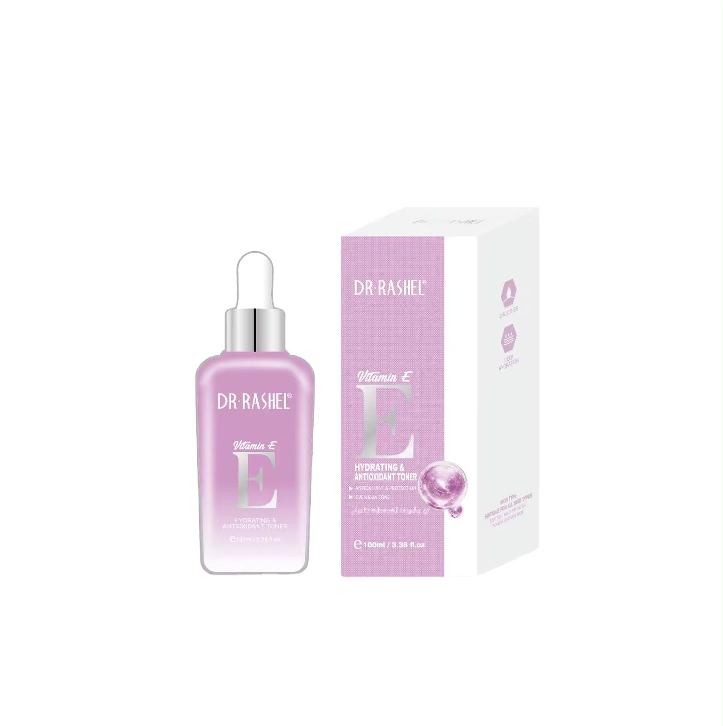 DR.RASHEL Vitamin E Hydrating And Antioxidant Toner For Face 100ml