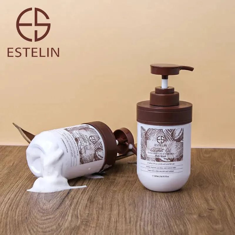 Estelin Coconut Oil & Vitamin E ultra moisture & nourishes body wash