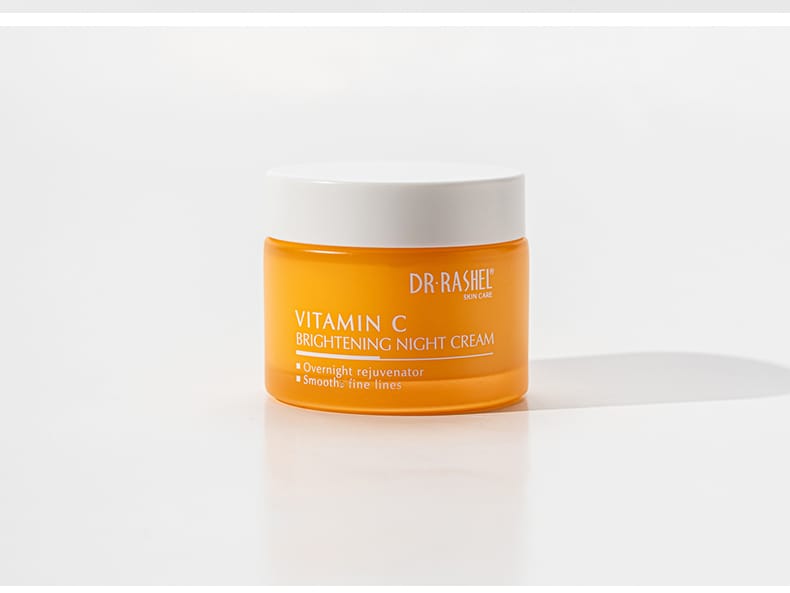 Dr Rashel Vitamin C Brightening Night Cream – Overnight Glow, Pigmentation Fade & Skin Repair Formula (50g)