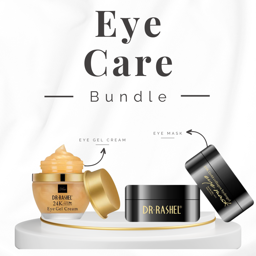 Dr.Rashel 24K Gold Eye Gel Cream & 24K Gold Eye Mask bundle deal