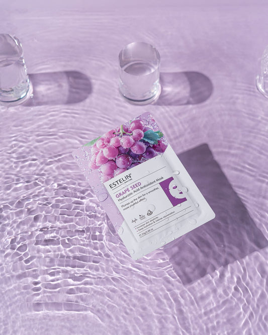 Estelin Grape Seed Hyaluronic Acid Antioxidant Mask | 25G
