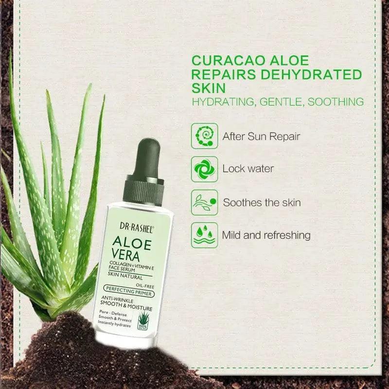 Dr.Rashel Aloe Vera Collagen + Vitamin e Skin Natural Face Serum