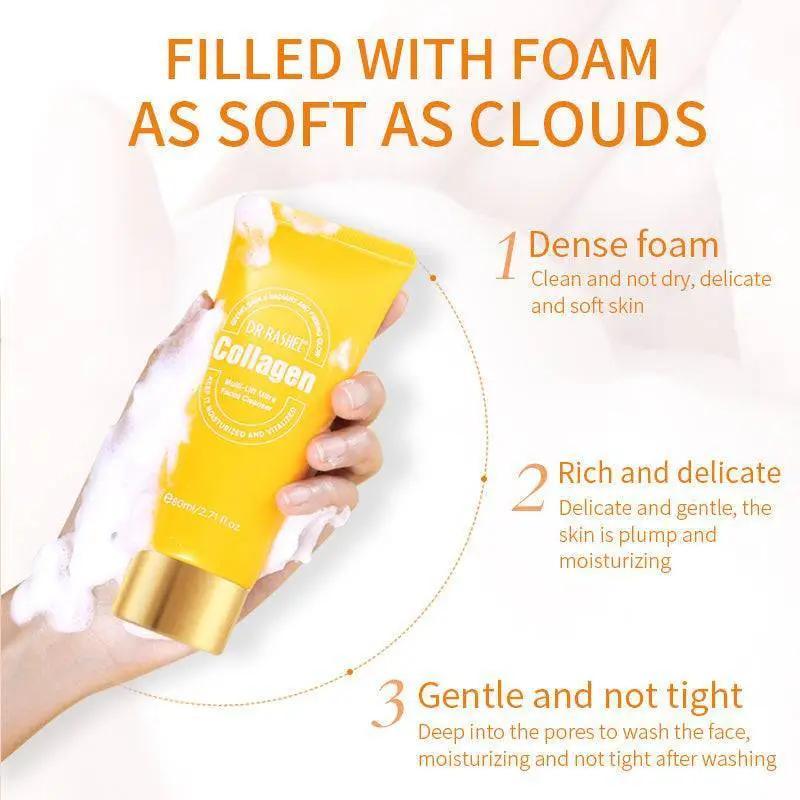 Dr.Rashel Collagen Multi-Lift Ultra Essence Facial Cleanser 80ml Face Wash
