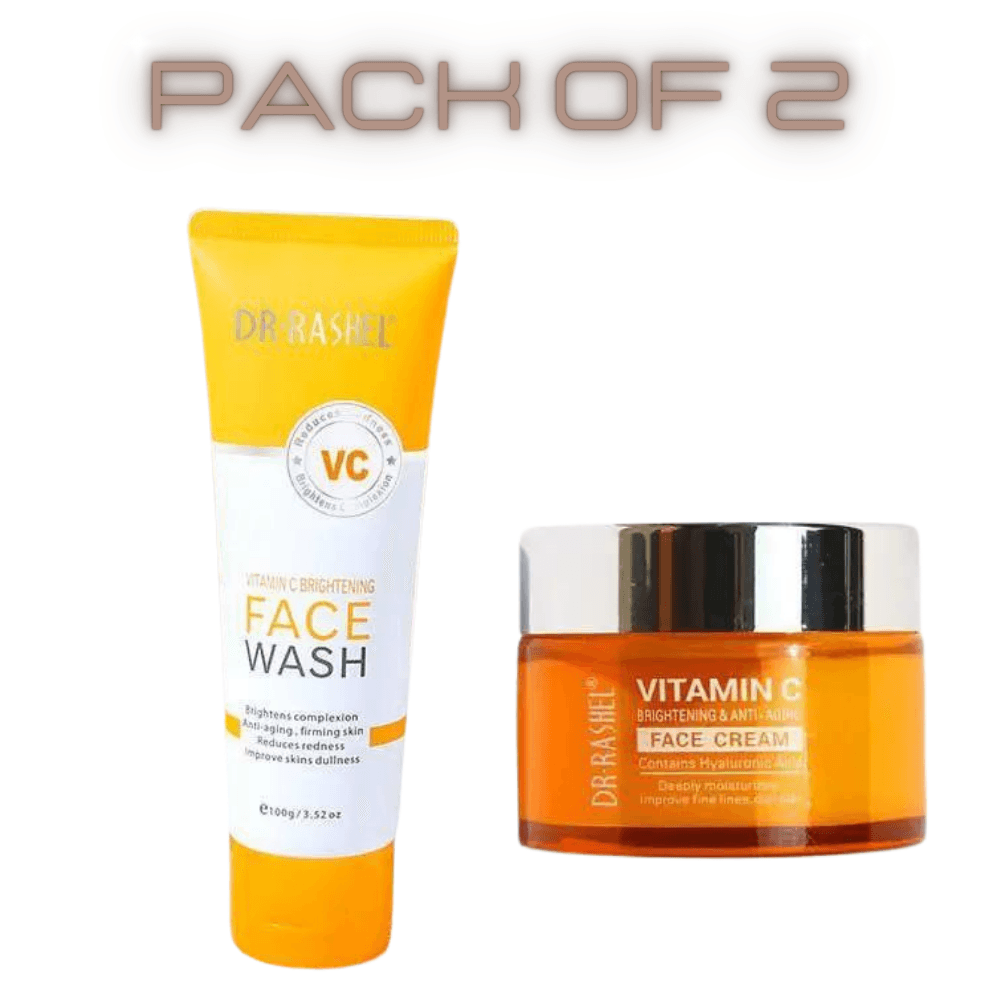 Dr.Rashel Face Wash And Face Cream Bundle