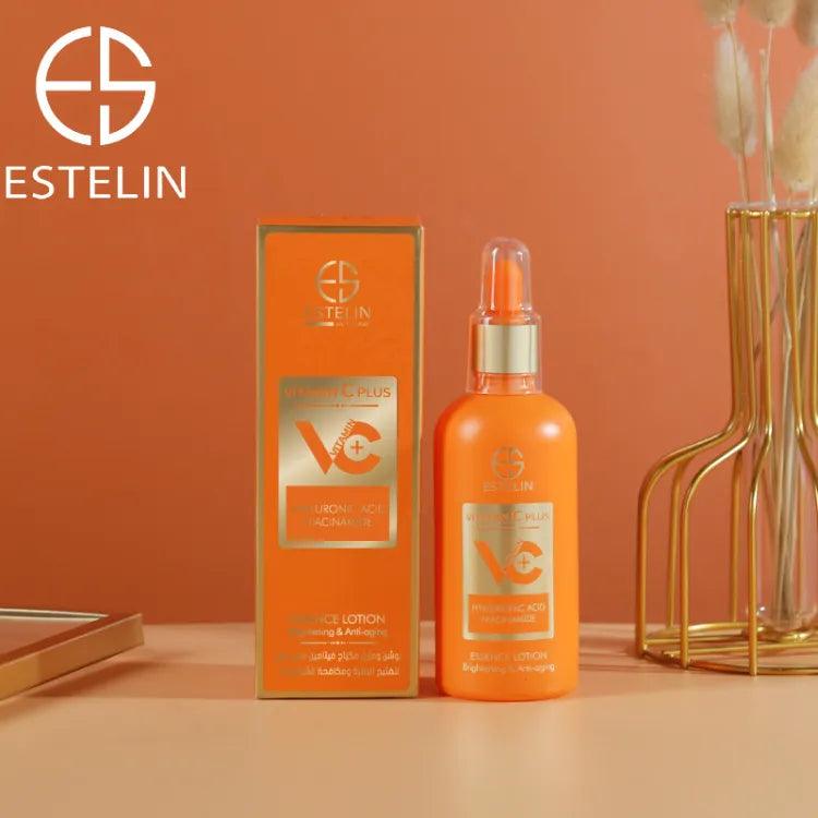 Estelin Vitamin C Plus Hyaluronic, Niacinamide Lotion Moisturizer For All Skin Types 100ml