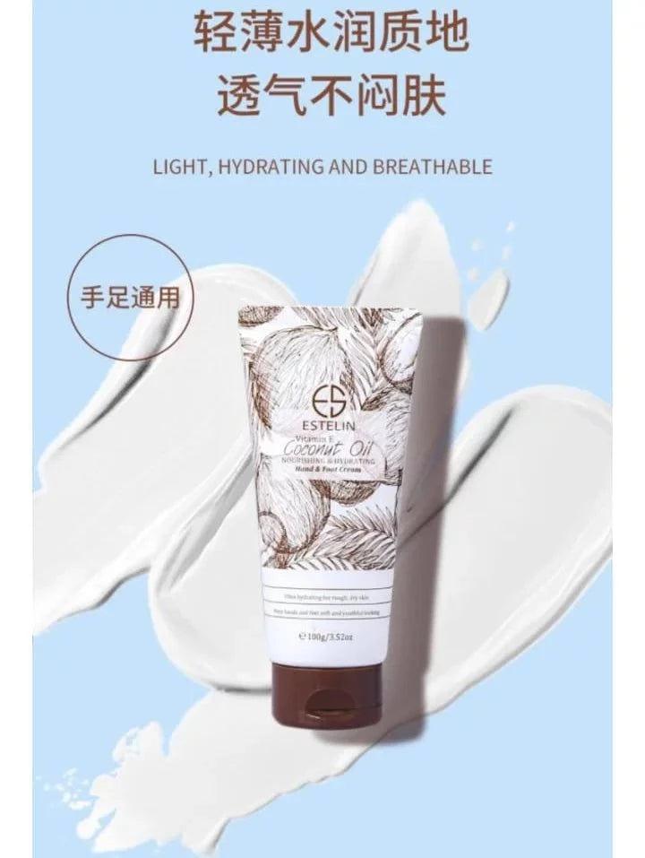 Estelin Vitamin E Coconut Oil hand and foot whitening cream