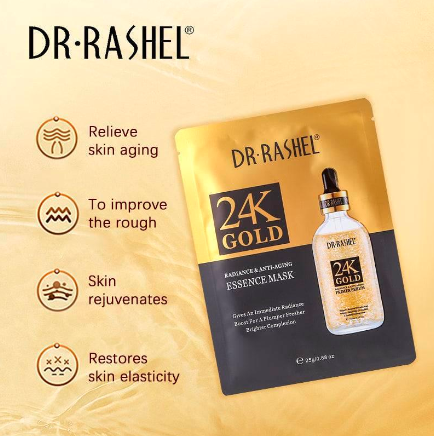 Dr.Rashel 24K Gold Radiance & Anti-Aging Essence Mask