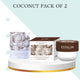 Estelin Vitamin E Coconut Oil Hand & Foot Scrub & Vitamin E Coconut Oil Face & Body Scrub bundle deal