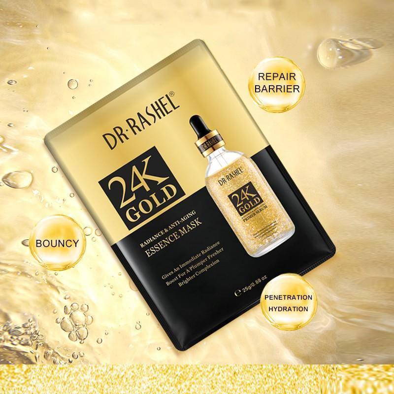 Dr.Rashel 24K Gold Radiance & Anti-Aging Essence Mask