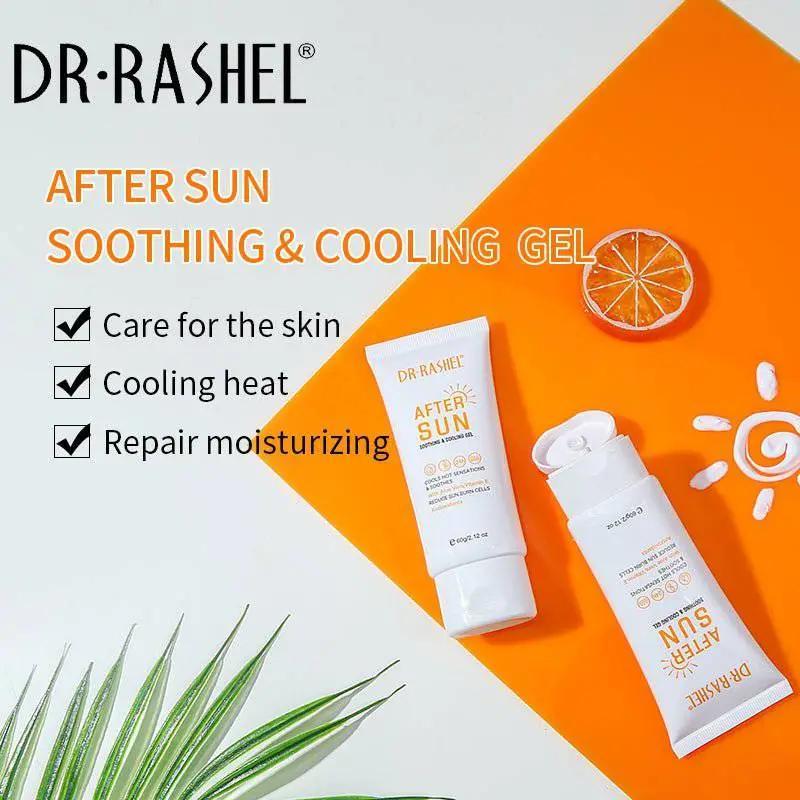 Dr.Rashel After Sun Soothing and Cooling Gel Enriched with Aloe Vera and Vitamin E 60g
