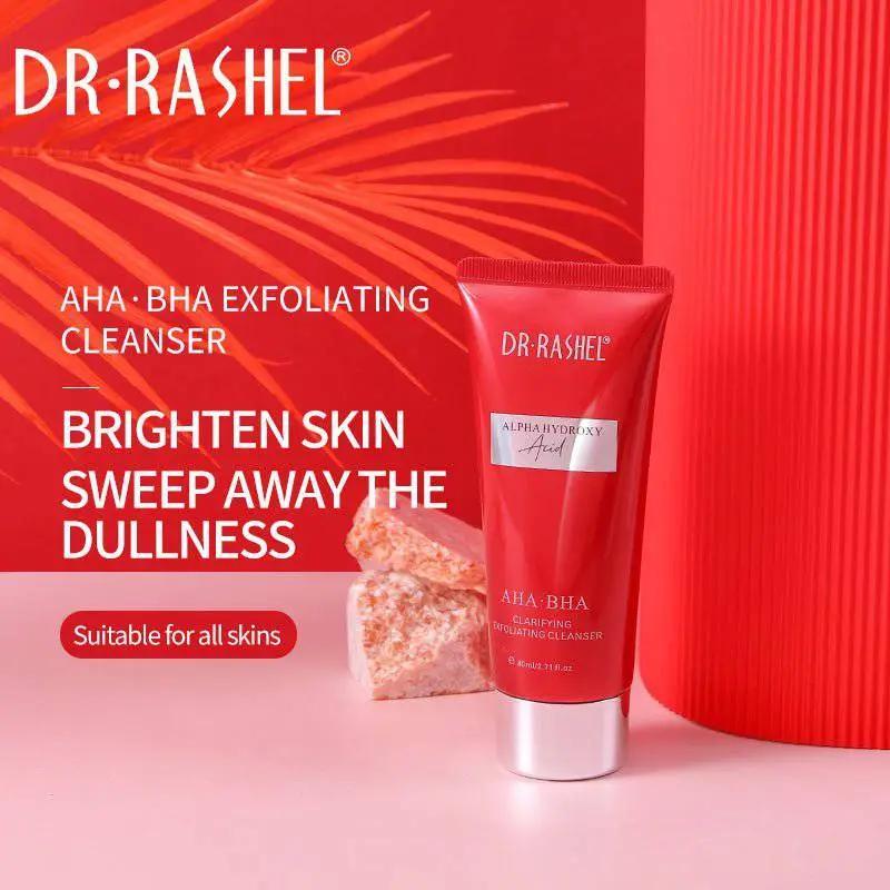 Dr.Rashel Alpha Hydroxy Acid AHA-BHA Clarifying Exfoliating Cleanser - 80ml