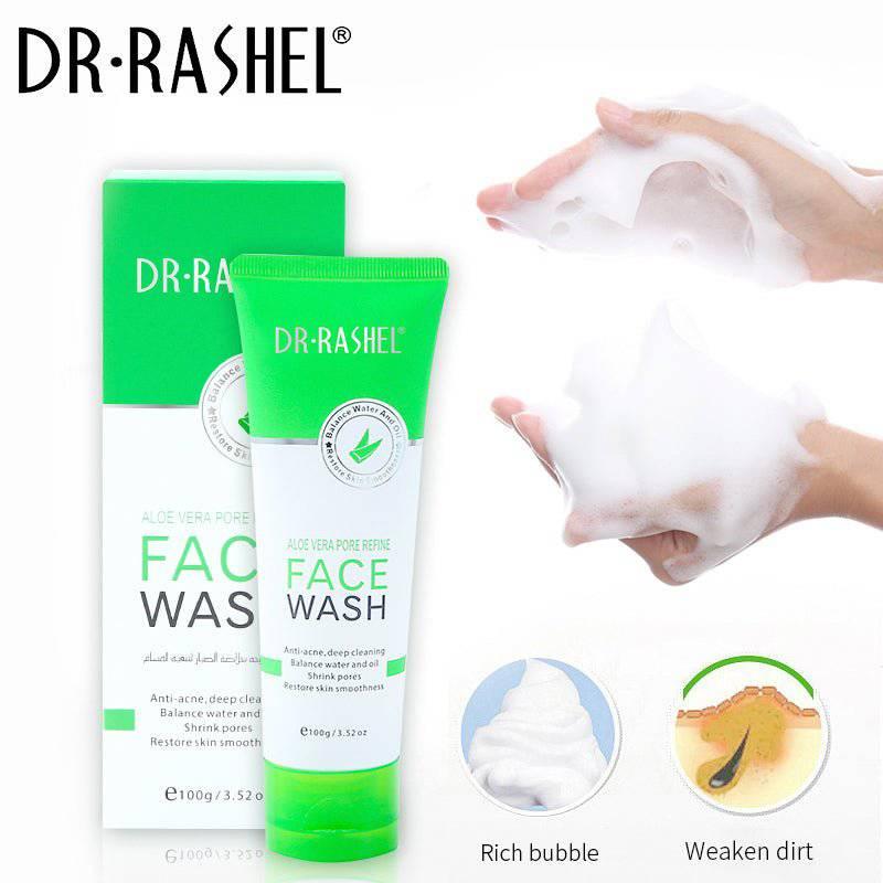 Dr.Rashel Aloe Vera Pore Refine Face Wash 100g