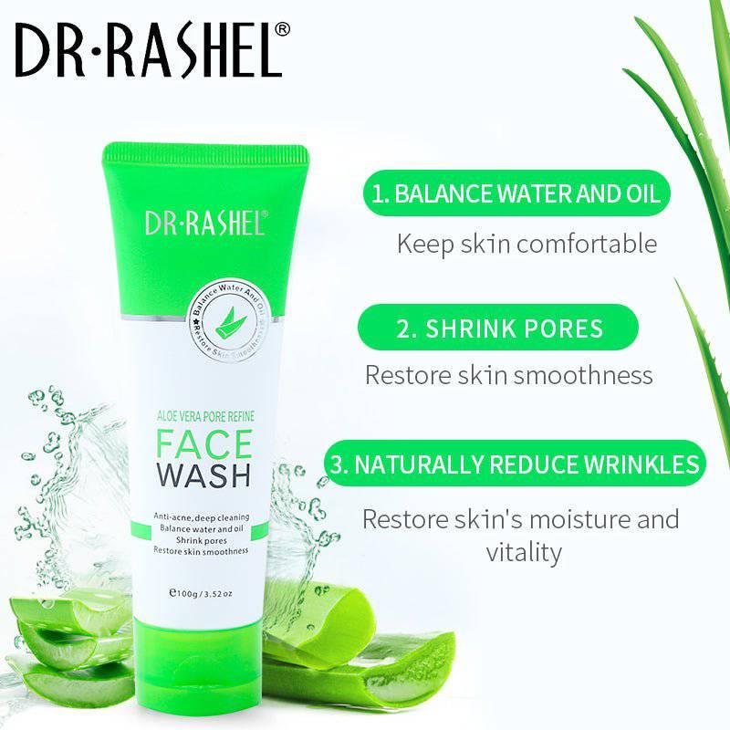 Dr.Rashel Aloe Vera Pore Refine Face Wash 100g