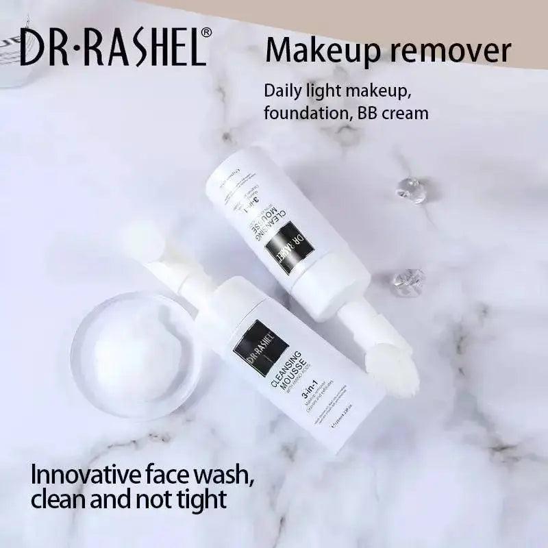 Dr.Rashel Amino Acid Cleansing Mousse Freckles Bubble Makeup Removal Facial Cleanser - 125ml