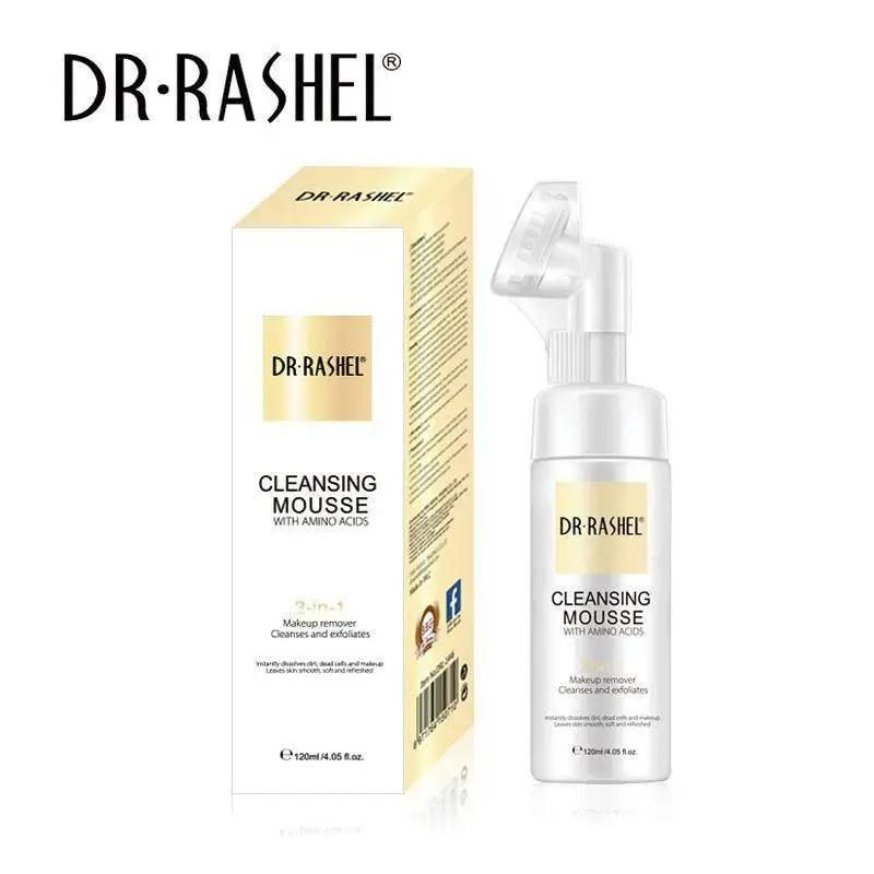 Dr.Rashel Amino Acid Cleansing Mousse Freckles Bubble Makeup Removal Facial Cleanser - 125ml