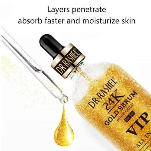 Dr.Rashel Gold Serum 99.9% VIP All In One Pure Gold - 50ml