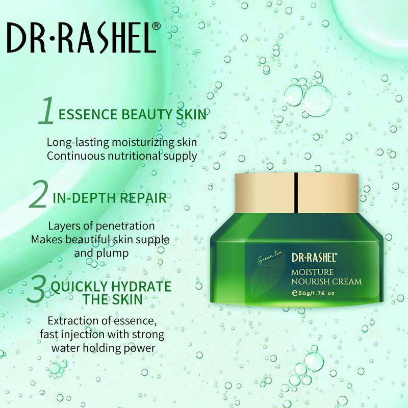 Dr.Rashel Green Tea Moisture and Nourish Facial Cream 50g Face Cream