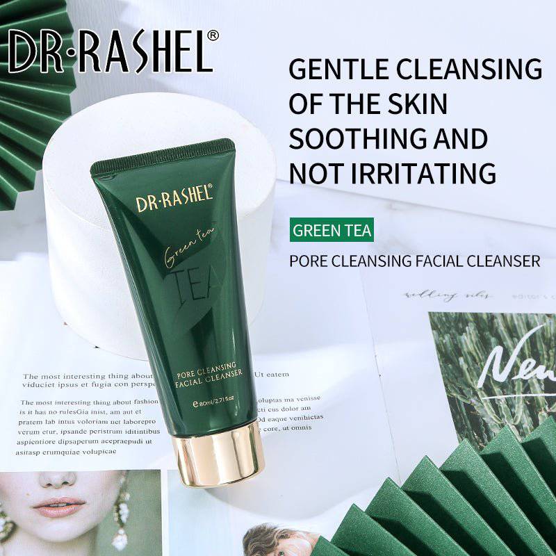Dr.Rashel Green Tea Pore Cleansing Facial Cleanser 80ml Face Wash