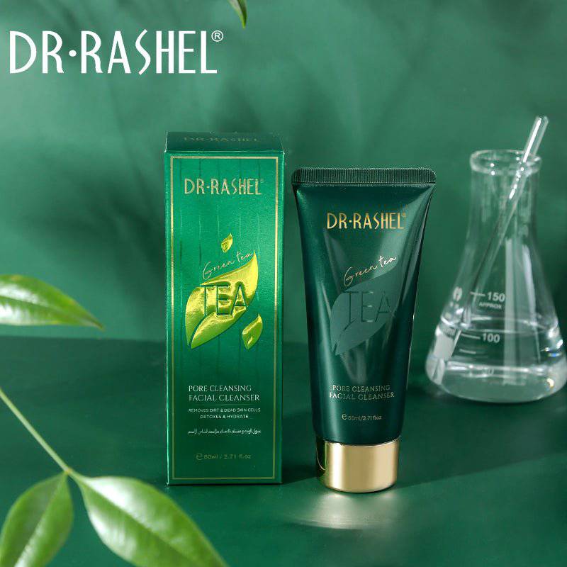 Dr.Rashel Green Tea Pore Cleansing Facial Cleanser 80ml Face Wash