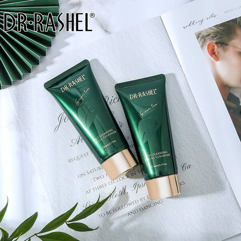 Dr.Rashel Green Tea Pore Cleansing Facial Cleanser 80ml Face Wash
