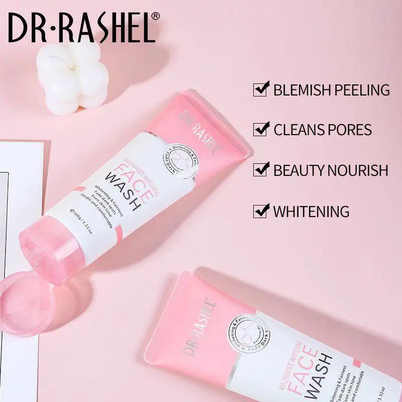 Dr.Rashel Niacinamide Whitening Fade Dark Spots Face Wash 100g