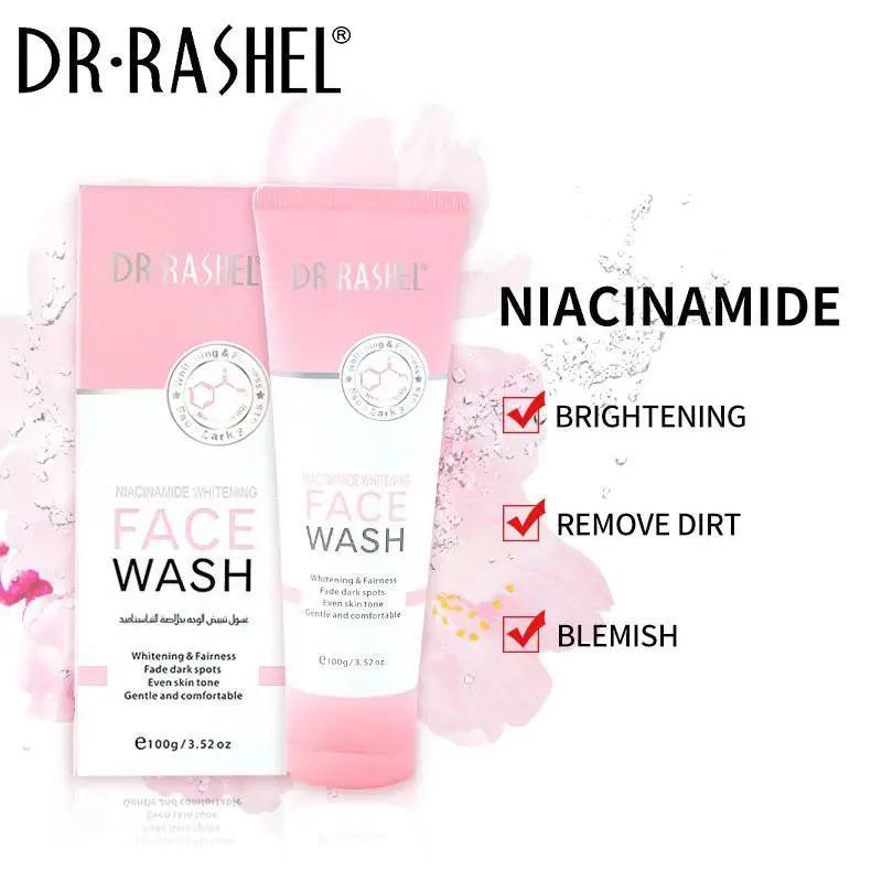 Dr.Rashel Niacinamide Whitening Fade Dark Spots Face Wash 100g