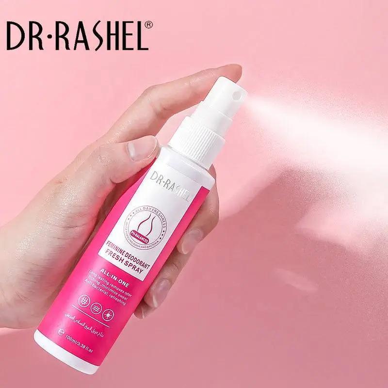 Dr.Rashel PH-Balanced Feminine Deodorant Fresh Spray All-In-One - 100ml